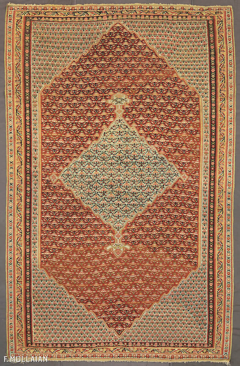 Antique Persan Kilim Senneh n°:90574776